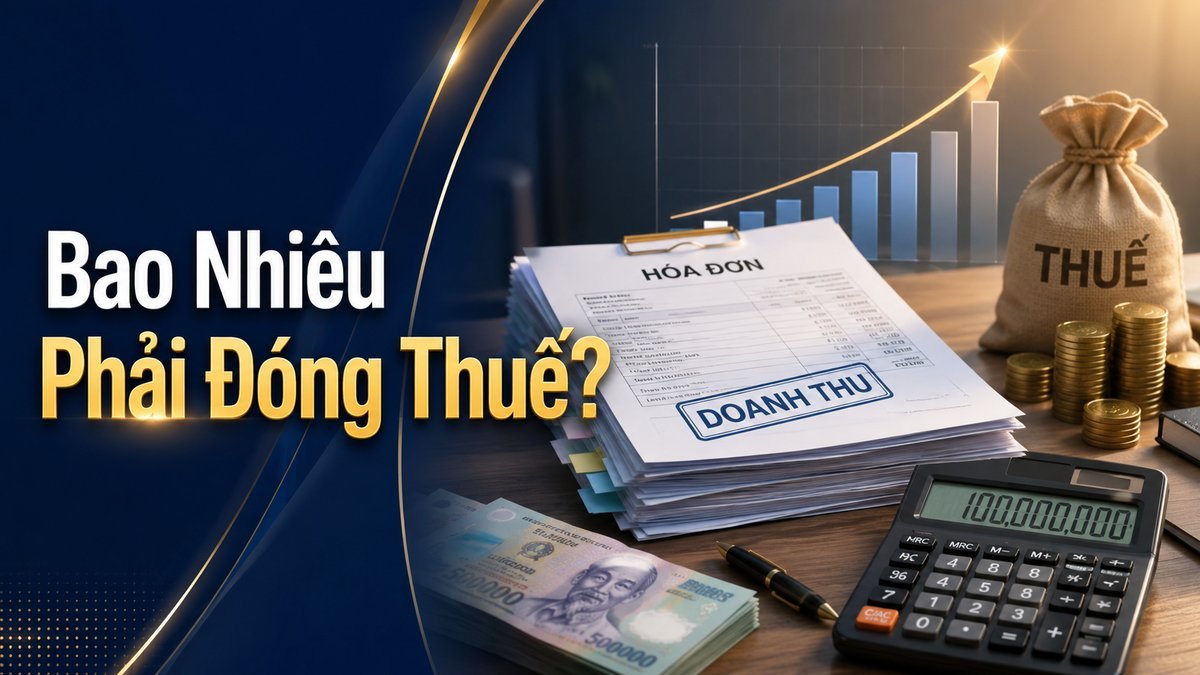 doanh thu bao nhiêu phải đóng thuế